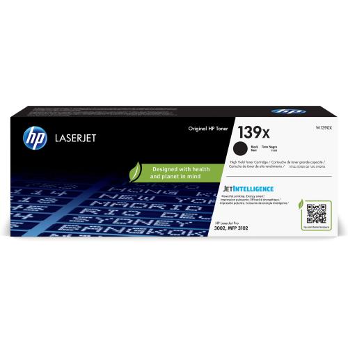 HP INC TONER NERO ORIGINALE HP 139X