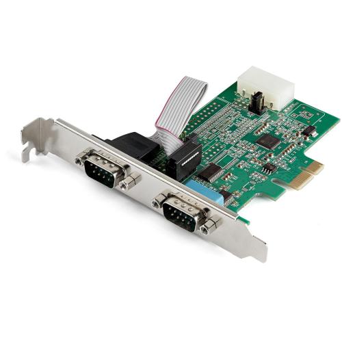 STARTECH SCHEDA SERIALE PCIE A 2X RS232 UART
