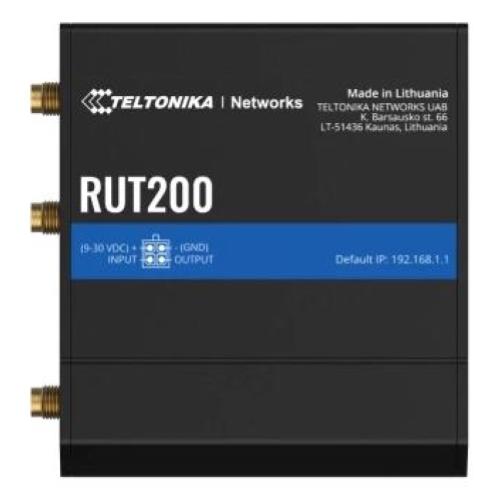 Teltonika-RUT200 (Modulo QUECTEL EC200A-EU )-Compact, cost-effective and powerful industrial LTE router for professional applications