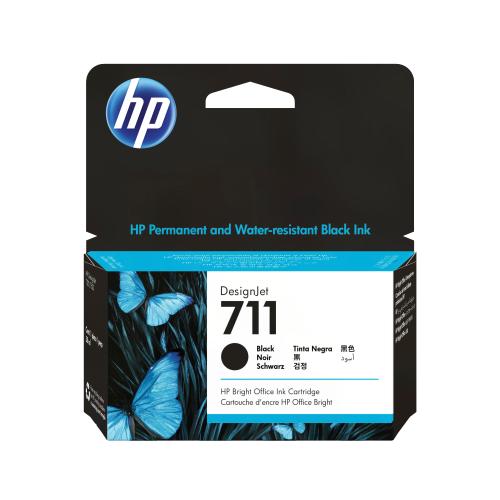 HP INC CARTUCCIA INK 711 DA 38 ML NERO