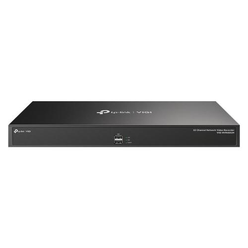 TP-Link - 32 Channel Network Video Recorder SPEC: H.265+/H.265/H.264+/H.264, Up to 8MP resolution, Decoding capability/16-ch @2MP, 320 Mbps Incoming Bandwidth(up to 32 channels), 4Å¾ SATA Interface(up to 40 TB), 2Å¾ 1000Mbps Ports, 2Å¾ USB 2.0, 1Å¾ USB 3.