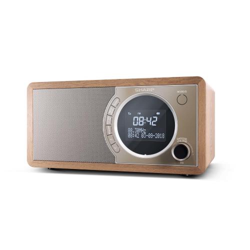 SHARP RADIO DIGITALE DR450 BROWN
