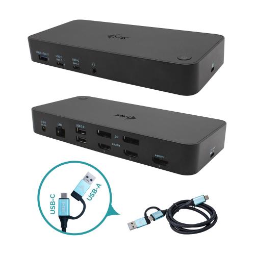 I-TEC USB 3.0/USB-C/THUND. 3X 4K+PW70W IT