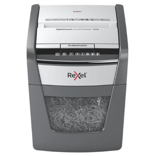 REXEL DISTRUGGIDOC. OPTIMUM AUTOFEED+ 50X