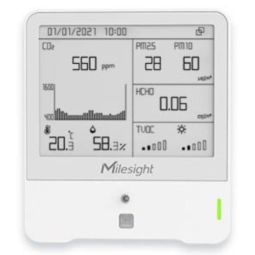 MILESIGHT IoT Milesight - Sensore di monitoraggio ambientale indoor AM308L-868M