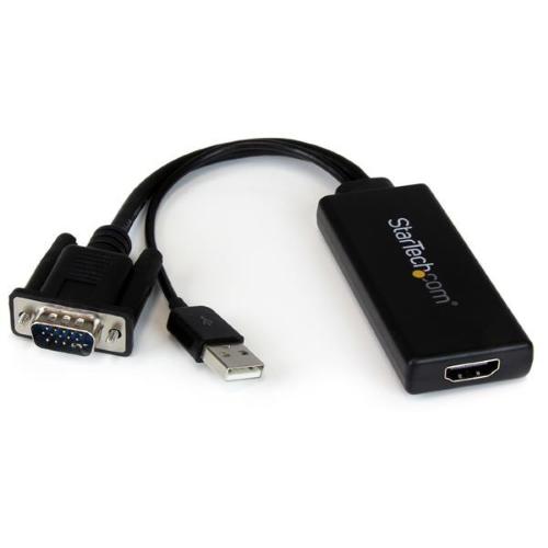 STARTECH ADATTATORE VGA A HDMI AUDIO