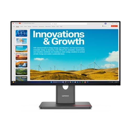 MONITOR LENOVO P24QD-40 64B1GAT1EU 23,8" IPS/QHD/HDMI,DP,USB-C (140W) + USB-C (15W)/Ethernet/Daisy chain/PIVOT