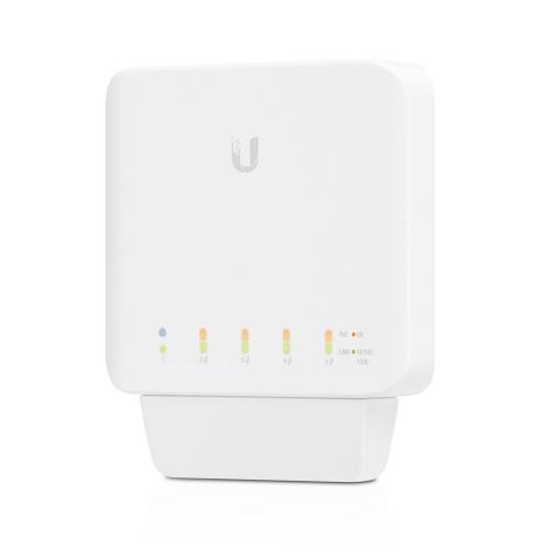 UBIQUITI SWITCH USW-FLEX-3 5 Porte LAN PoE+ GIGABIT di cui 1 Porta Input PoE++ L2 - 3 pack