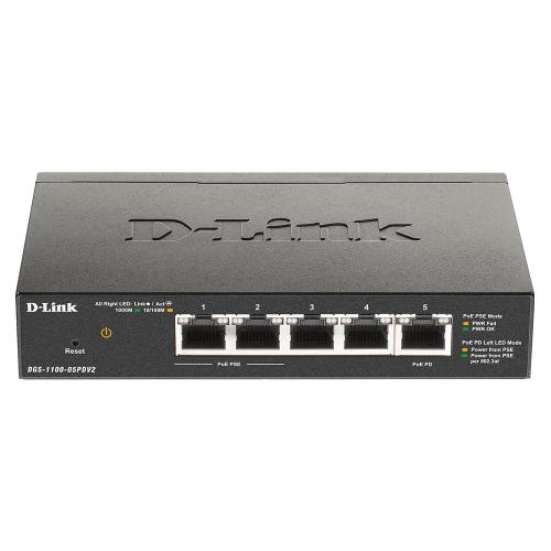 D-LINK 5-PORT GIGABIT POE SMART MANAGED