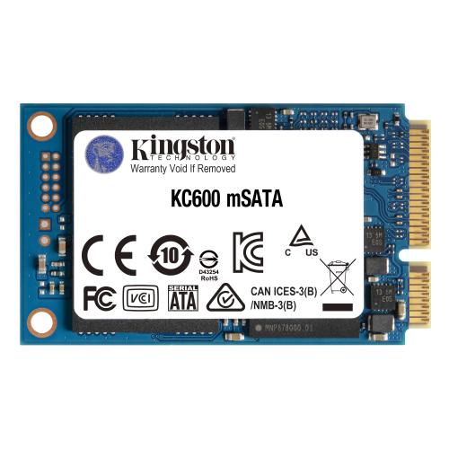 KINGSTON 1024G SSD KC600 MSATA