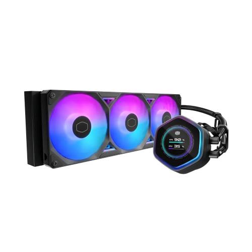 DISSIPATORE LIQUIDO COOLER MASTER - ML 360 Atmos II LCD ARGB - STK UNIVERS. ARGB+ LCD - MLX-D36M-A25SZ-L1