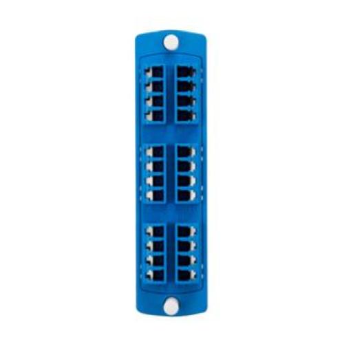 LEVITON PANNELLO 24 FO CON ADATTATORI LCD