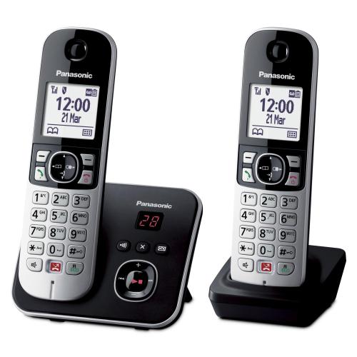PANASONIC CORDLESS TG6862 DUO SEGRETERIA