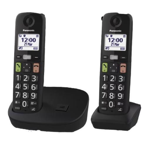 PANASONIC CORDLESS TGU112 TASTI GRANDI DUO