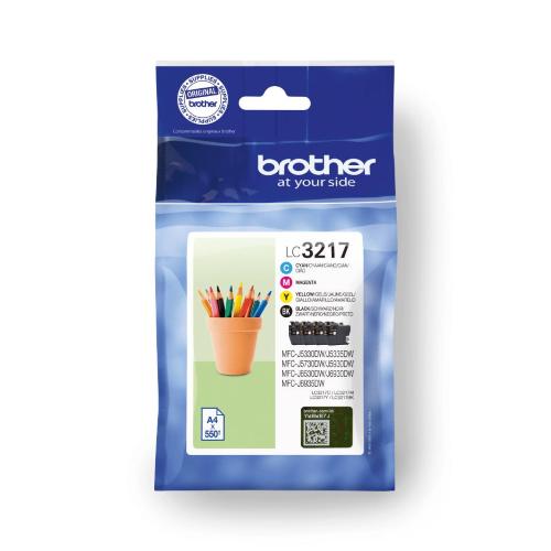 BROTHER KIT 4 CARTUCCE COLORE