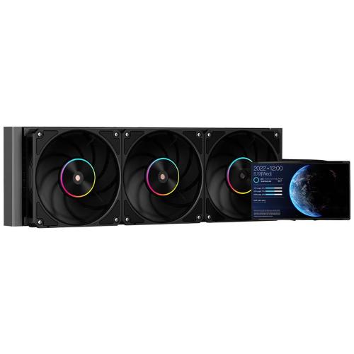 COOLER ITEK " ATHERMORA 50B - 360mm, ARGB, LCD 5" + SW, PWM FAN,SKT UNIVERSALE - ITLCTHM50360B