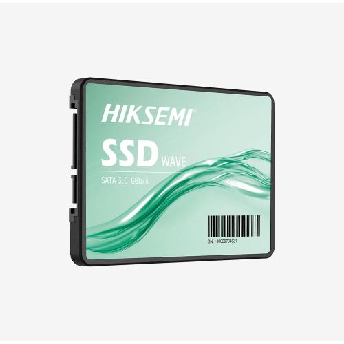 SSD HIKSEMI (by Hikvision) 256GB WAVE(S) 2.5" SATA3 READ:530MB/WRITE:400 MB/S - HS-SSD-WAVE(S) 256GB