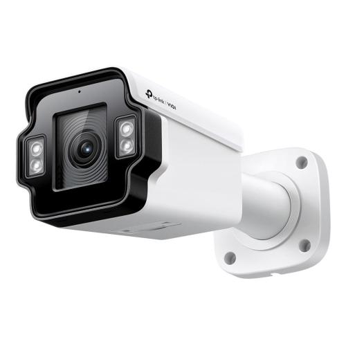 TP-Link - VIGI 4MP Outdoor IR Motorized Varifocal Bullet Network Camera SPEC: 4MP, 2.7mm~13.5mm Varifocal (5x), 1/2.9? Progressive Scan CMOS, H.265+/H.265/H.264+/H.264, IR LED, 25fps/30fps (2688x1520), IP67, IK10, PoE/DC 12V,120dB WDR, Built-in Mic/Speake