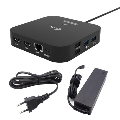I-TEC USB-C DUAL HDMI DOCKING PD 100W