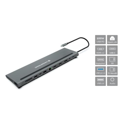CONCEPTRONIC 12-IN-1 USB 3.2 GEN 1 DOCKING