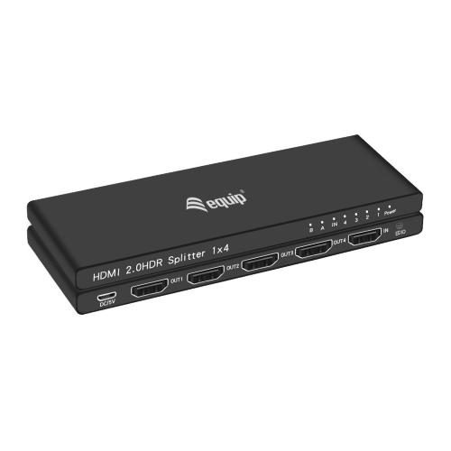 EQUIP SPLITTER HDMI A 2 PORTE - 4K