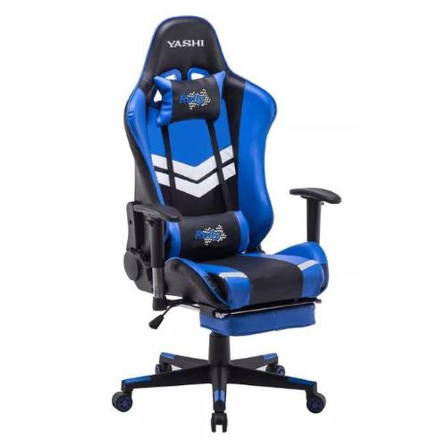 YASHI SEDIA GAMING seduta imbottita girevole con poggiatesta, elev a gas, monoleva, recl fino a 180Â°, supp collo/schiena, ...