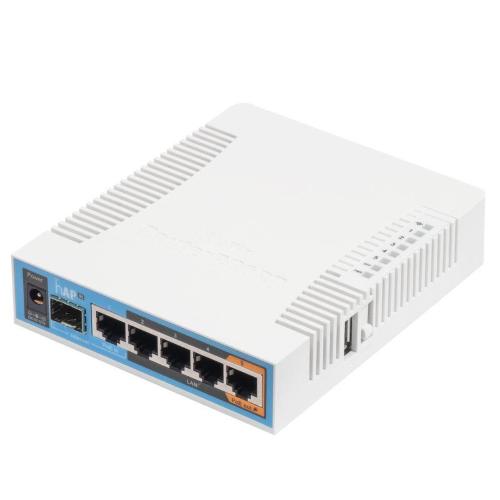MikroTik, hAP ac, hAP ac with 720MHz CPU, 128MB RAM, 5x Gigabit LAN, built, in 2.4Ghz 802.11b/g/n three chain wireless with integrated antennas, built, in 5Ghz 802.11ac three chain wireless with ntegrated antenna