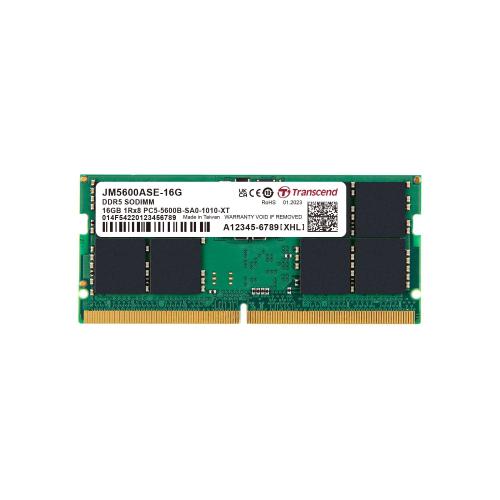TRANSCEND 16GB JM DDR5 5600 SO-DIMM 1RX8 CL46
