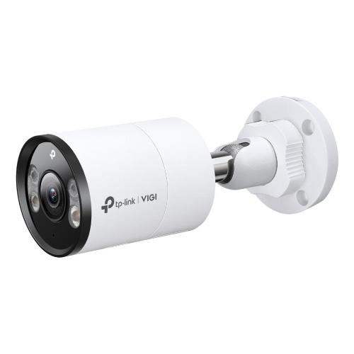 TP-Link - 4MP Full-Color Bullet Network Camera SPEC: 4MP, 6mm Fixed Lens, 1/2.7? Progressive Scan CMOS, H.265+/H.265/H.264+/H.264, IR/White LED, 25fps/30fps (2688x1520), IP67,Web, PoE/DC 12V,120dB WDR, Built-in MIC/Speake, micro-SD Slot FEATURE: Full-Colo