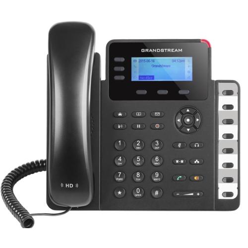 Grandstream GXP-1630, Small Business IP Phone- 3 account SIP, 3 tasti linea, 8 BLF, 2 porte PoE Gigabit