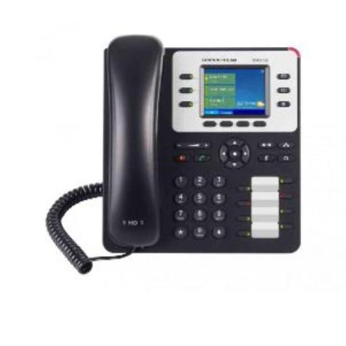 Grandstream GXP-2130, Business IP Phone- 3 account SIP, 3 tasti linea, 8 BLF, 2 PoE Gigabit, display colori