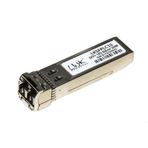 LINK MODULO MINIGBIC (SFP+) MULTIMODE LC DUPLEX 10GBPS 850nm 300 MT CON DDM LKSFPLC10