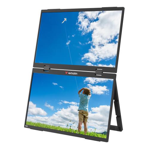 VERBATIM MONITOR PORTATILE 15.6 FHD DUAL