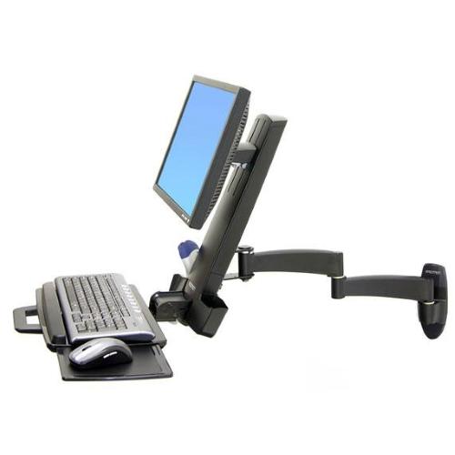 ERGOTRON 200 SERIES COMBO ARM (BLACK)