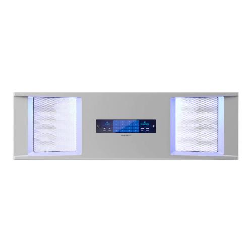 Ubiquiti - UACC-ENVR-Bezel - UniFi Faceplate that integrates with Enterprise Network Video Recorder to provide a 4.7" touch display and LED illumination, Disc overview and management, View livestreams directly from the rack