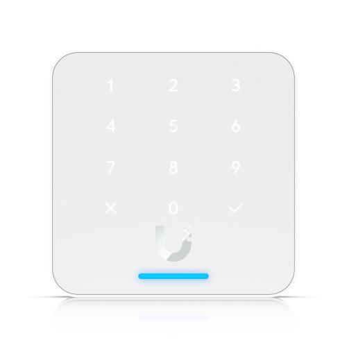 Ubiquiti - UA-G3-Flex-W - UniFi NFC card reader with a keypad and Apple Touch Pass support, Provides entry and exit greeting messages, IP55-rated weather resistance (-30 to 60Â°C), Connects to UniFi Access Hub via PoE