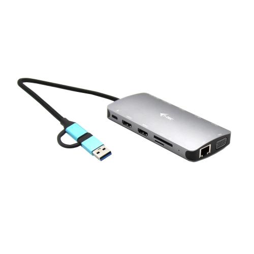 I-TEC USB3.0-C/TB3 3X M.NANOD+LANPD100W