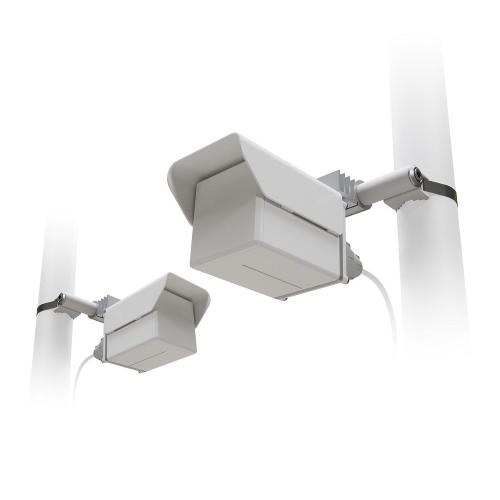 MikroTik, Wireless Wire Cube Pro (Pair of preconfigured Cube 60Pro ac devices for 60Ghz link with 5GHz backup (60GHz antenna, 802.11ay wireless, 802.11ac backup, 4 core x 716MHz GHz CPU, 256MB RAM, 1x Gigabit LAN, RouterOS L4, POE, PSU) for 1Gbps full dup