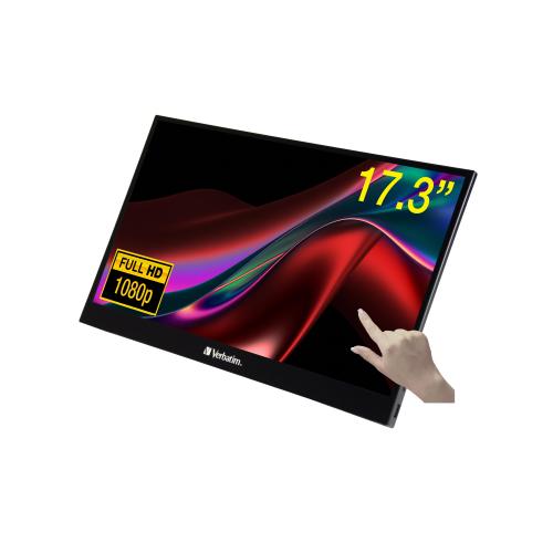 VERBATIM MONITOR PORTATILE TOUCHS.1080P 17P.