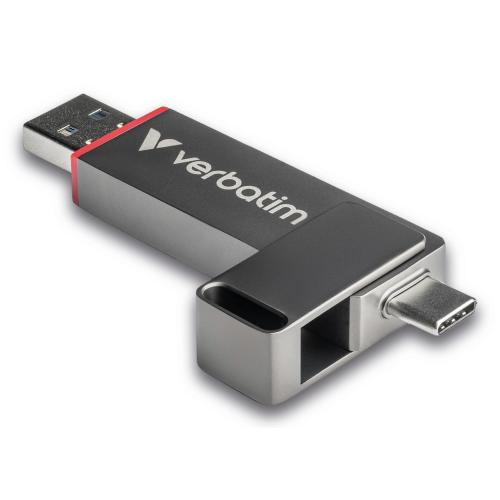 VERBATIM USB DUAL 512GB USB 3.2+USB C