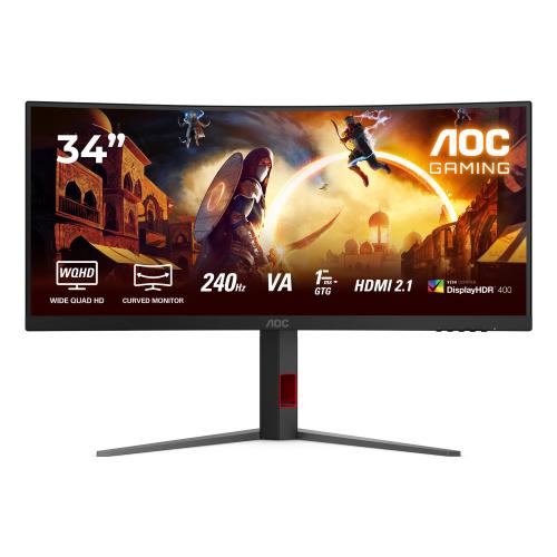AOC MONITOR GAMING 34 VA 21:9 240HZ REG