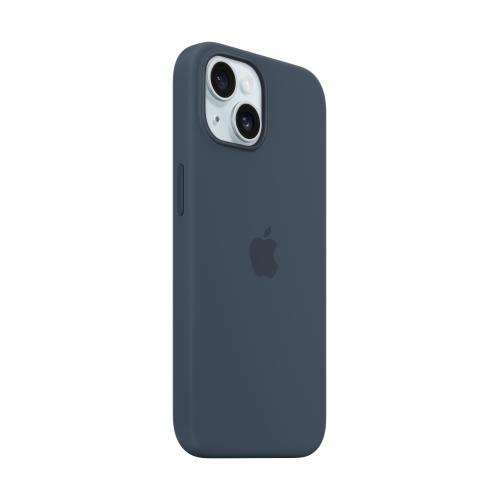APPLE IP15 SIL CASE MS STORMBLUE