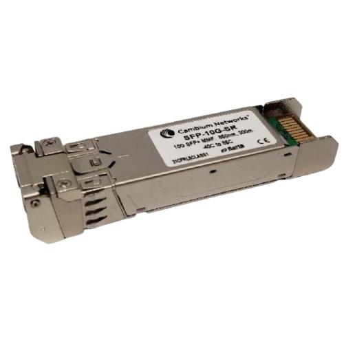 Cambium Networks Cambium - 10G SFP+ MMF SR Transceiver, 850nm. -40C to 85C.
