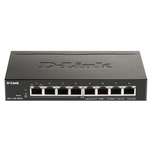 D-LINK 8-PORT POE GIGABIT SMART MANAGED