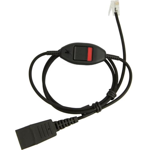 Jabra GN Cavo dritto QD 0,8 m QD a RJ9 funzioneMute