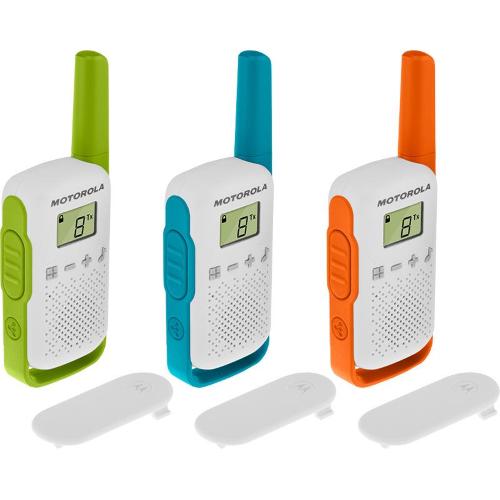 MOTOROLA T42 WALKIE TALKIE (TRIPLE PACK)