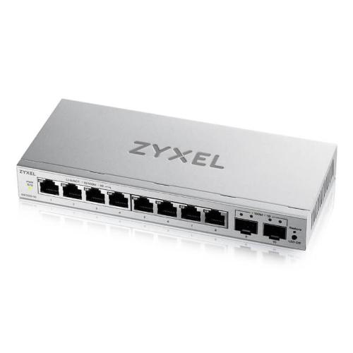 SWITCH ZYXEL 8P LAN GIGABIT +2P SFP GS1200-10V3-EU0101F SMART MANAGED