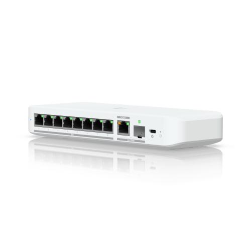 UBIQUITI SWITCH USW-Flex-2.5G-8-EU 8 Porte LAN 2.5GbE, 1 Porta Input PoE+