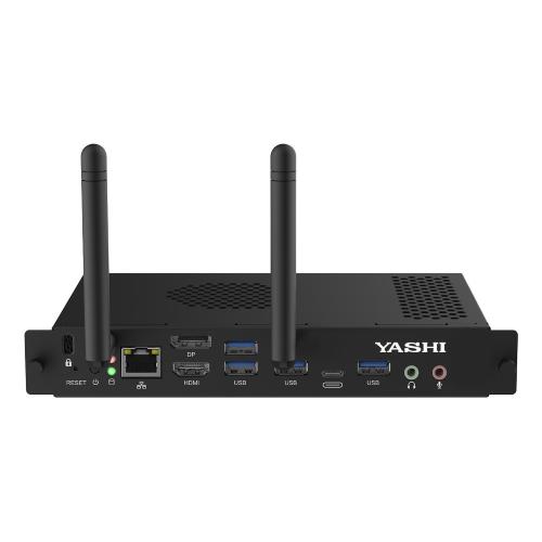 PC OPS YASHI PCLY68 i5 12450H 8GB RAM 256GB SSD NOKB NOMOUSE 1xDP 1xHDMI 1xUSB-C 3.2 2xUSB 2.0 1xRJ45 Wi-Fi 6, W11p 120mm depth