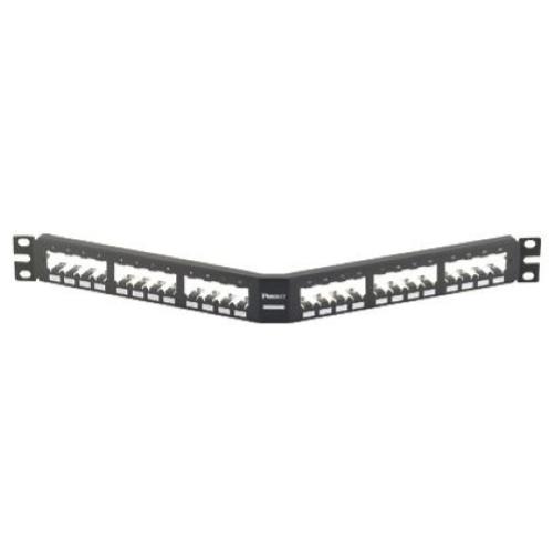 PANDUIT PANN.1U ANGOL.PER 24 RJ45S NERO